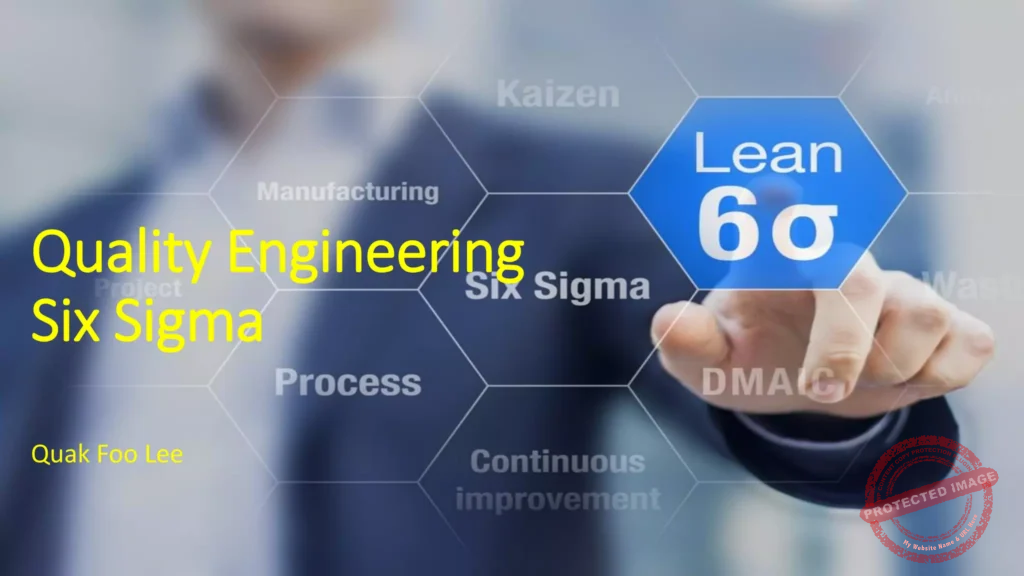 Lean Six Sigma for Quality Control in Manufacturing